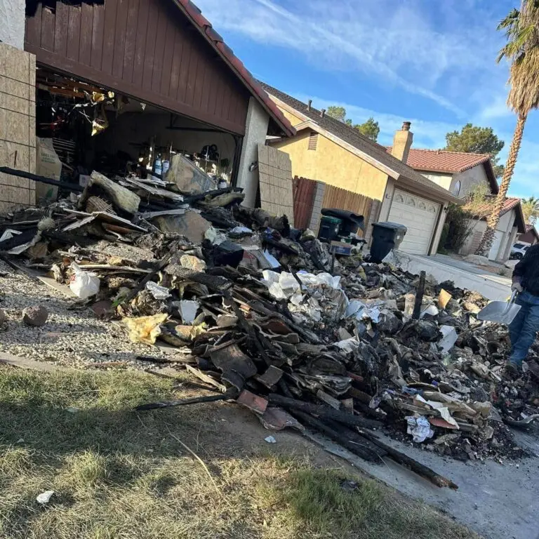 Construction debris removal
