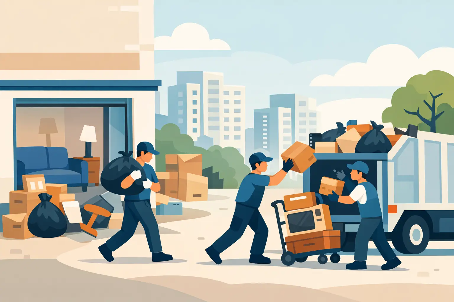 Apartment Junk Removal That Gets Done Fast